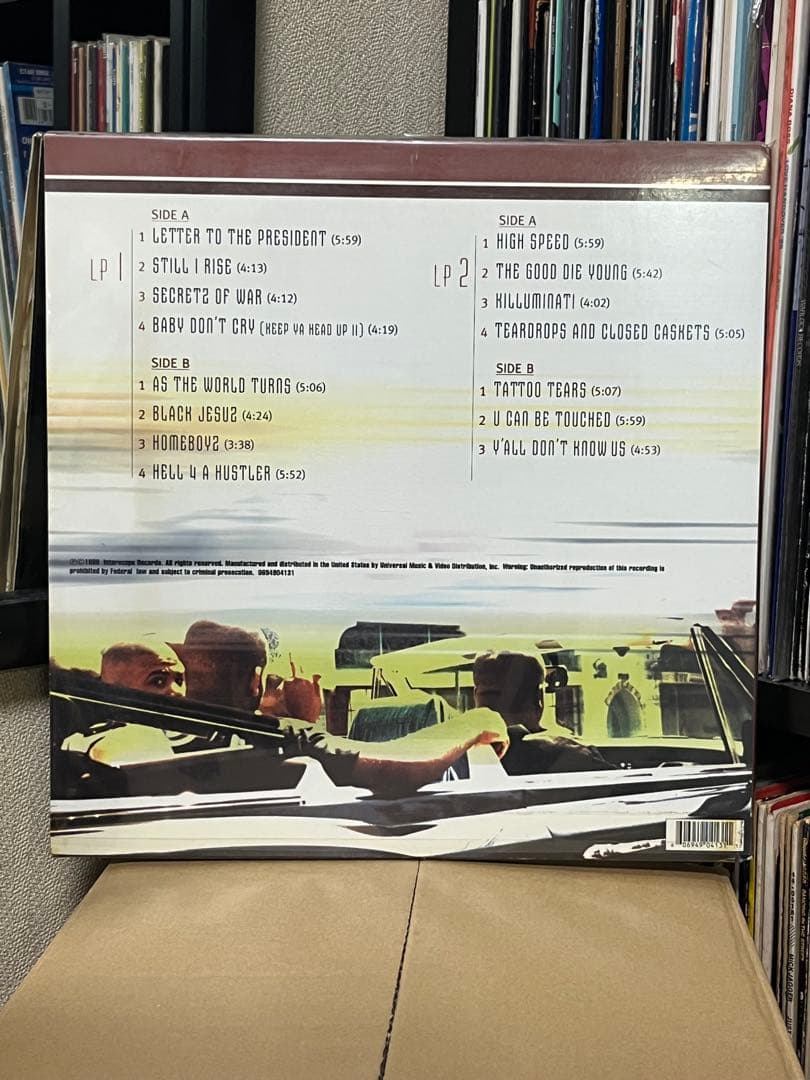 2PAC+Outlawz / Still I Rise 2枚組アナログレコード