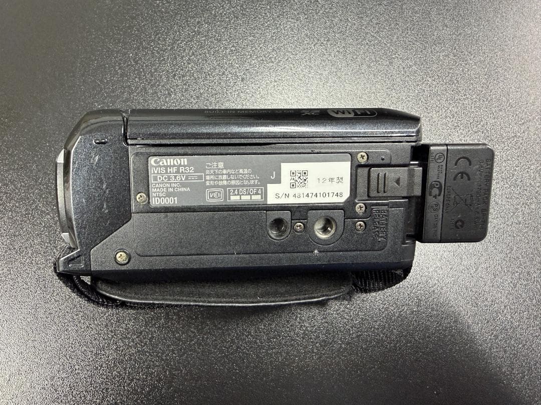 Canon iVIS HF R32 フルHD ビデオカメラ 32GB付 動作品