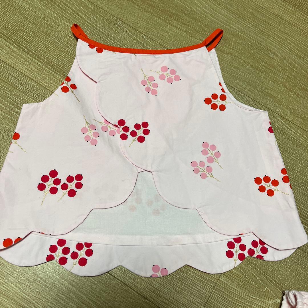 お値下げ⭐︎JACADI 【116cm】ピンクフラワー　セットアップ