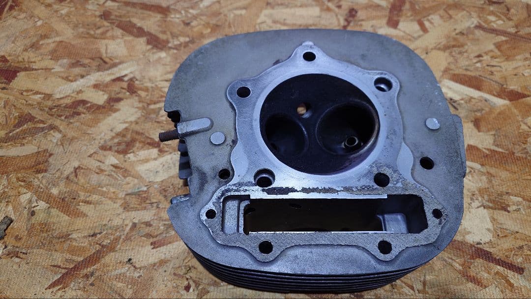 ヤマハSR500 400　OMC コンプリートシリンダーヘッド 面研ポート加工品