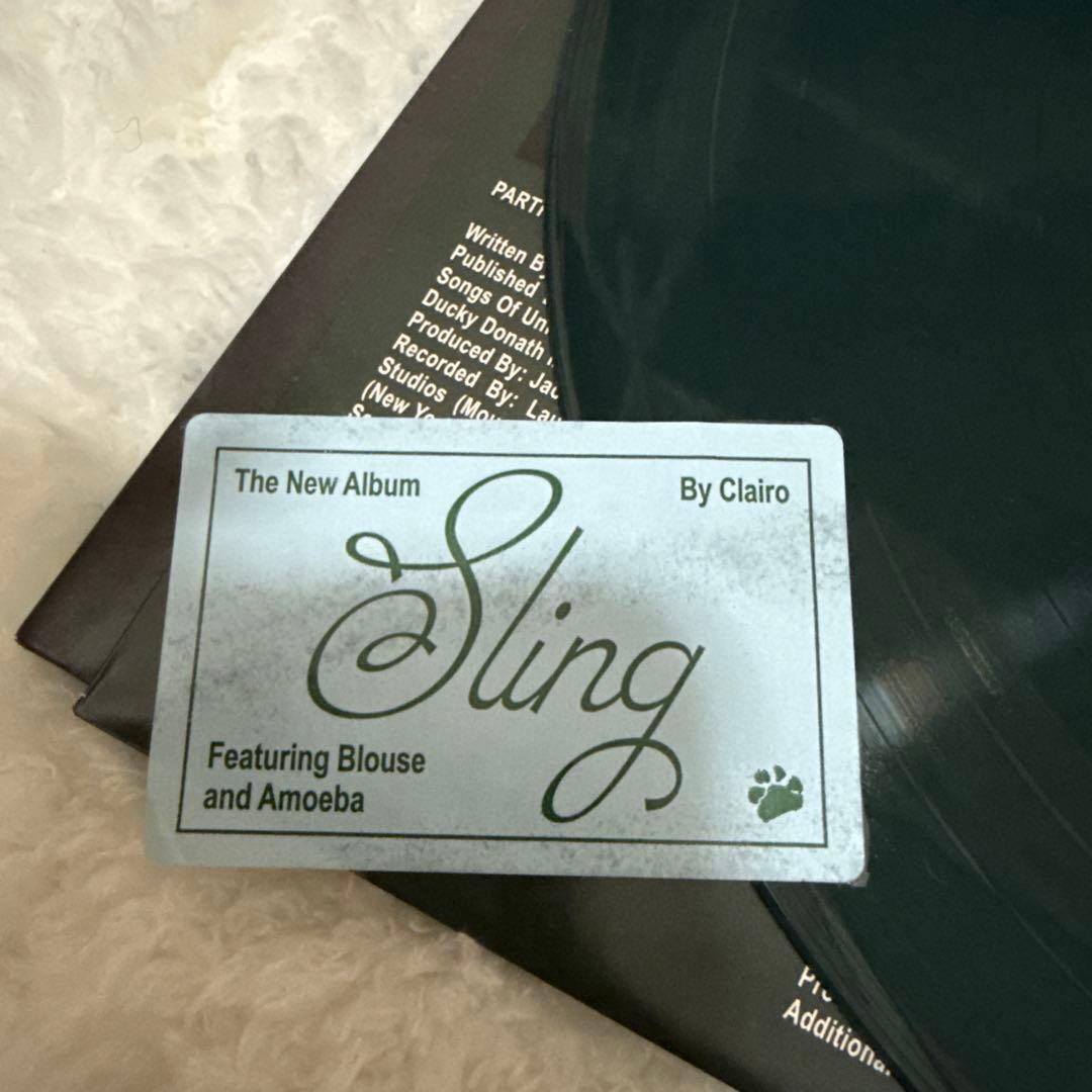 入手困難グリーン盤 Clairo Sling レコード LP