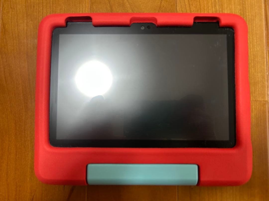 Amazon Fire HD 8 キッズタブレット 美品 ケース付 赤 充電器有