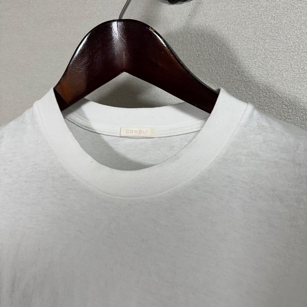 COMOLI 24SS Z01-05010コットンジャージ半袖Tシャツ 2