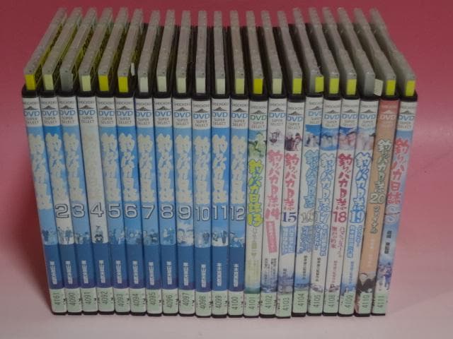 DVD 釣りバカ日誌+スペシャル 22巻セット 西田敏行 レンタル