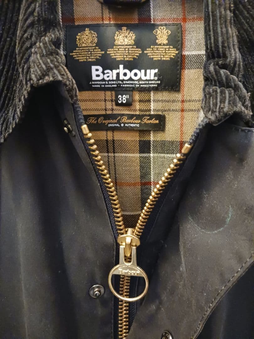 買*！様 Barbour ビデイル SL 38 オイルドジャケット