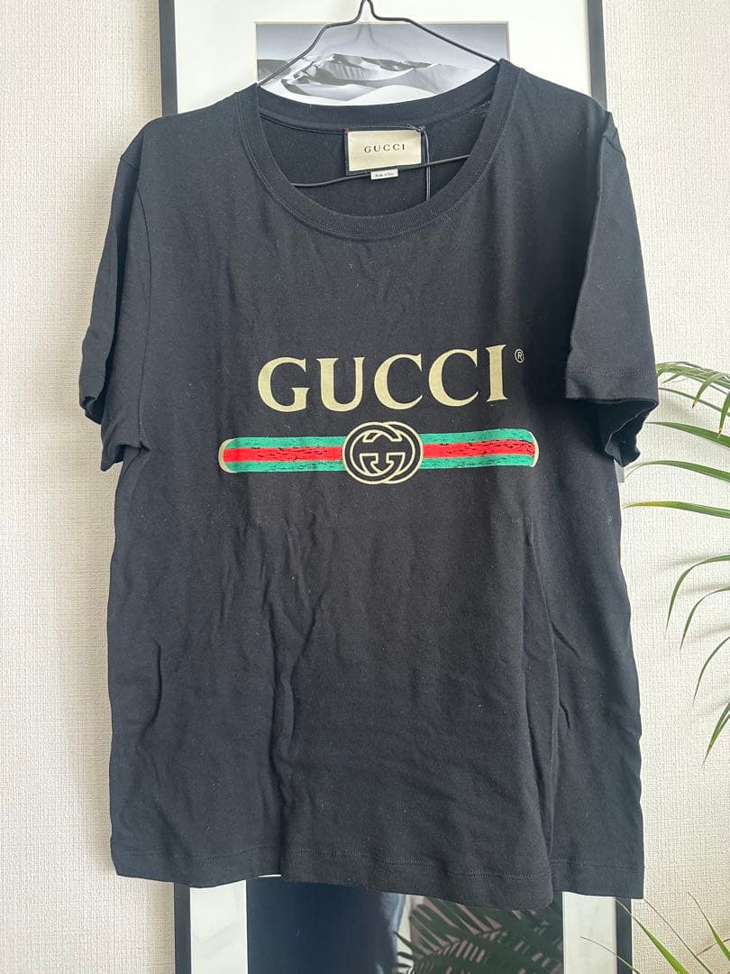 GUCCI ブラック Tシャツ xSサイズ