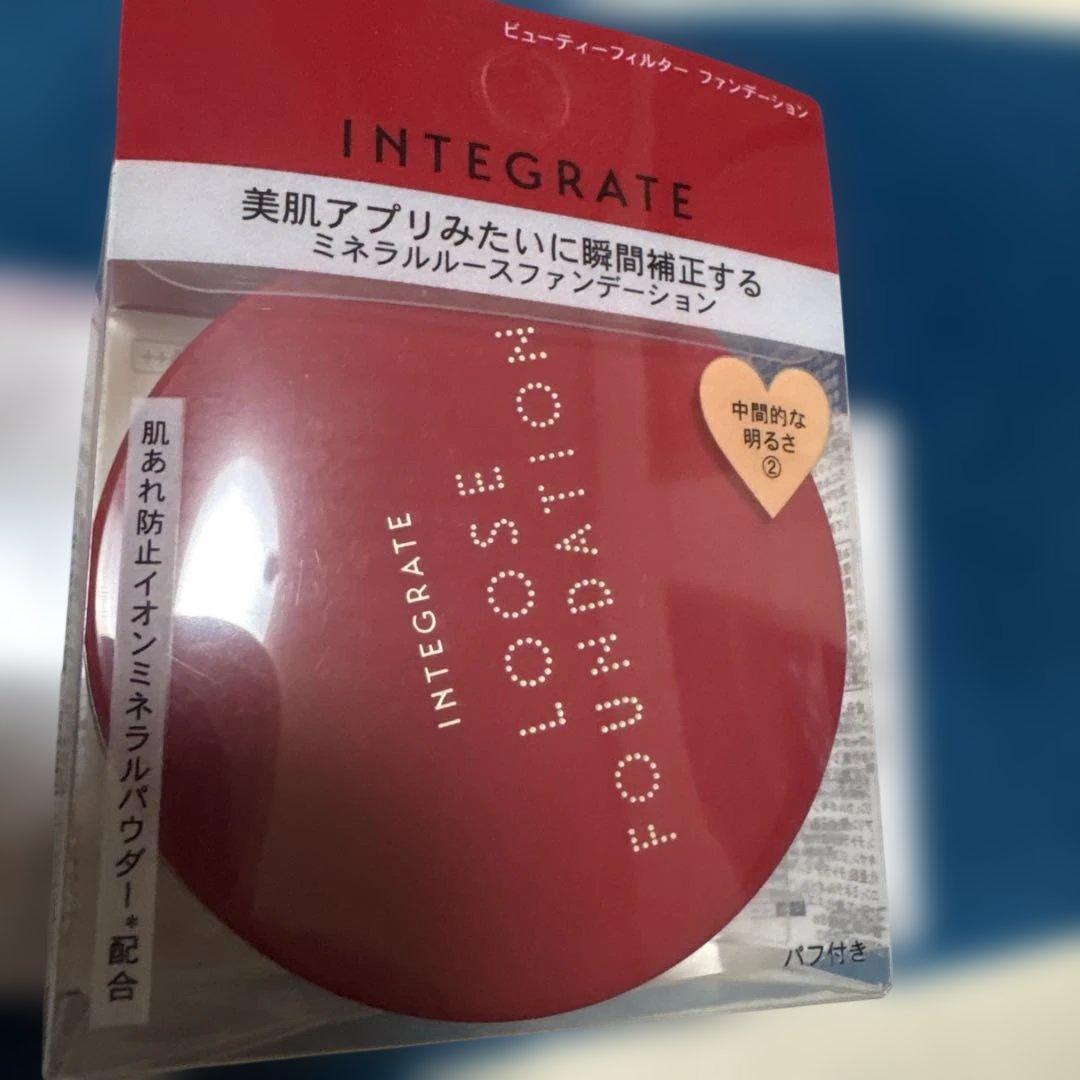 インテグレート ビューティーフィルター ファンデーション ② 中間的な明るさ