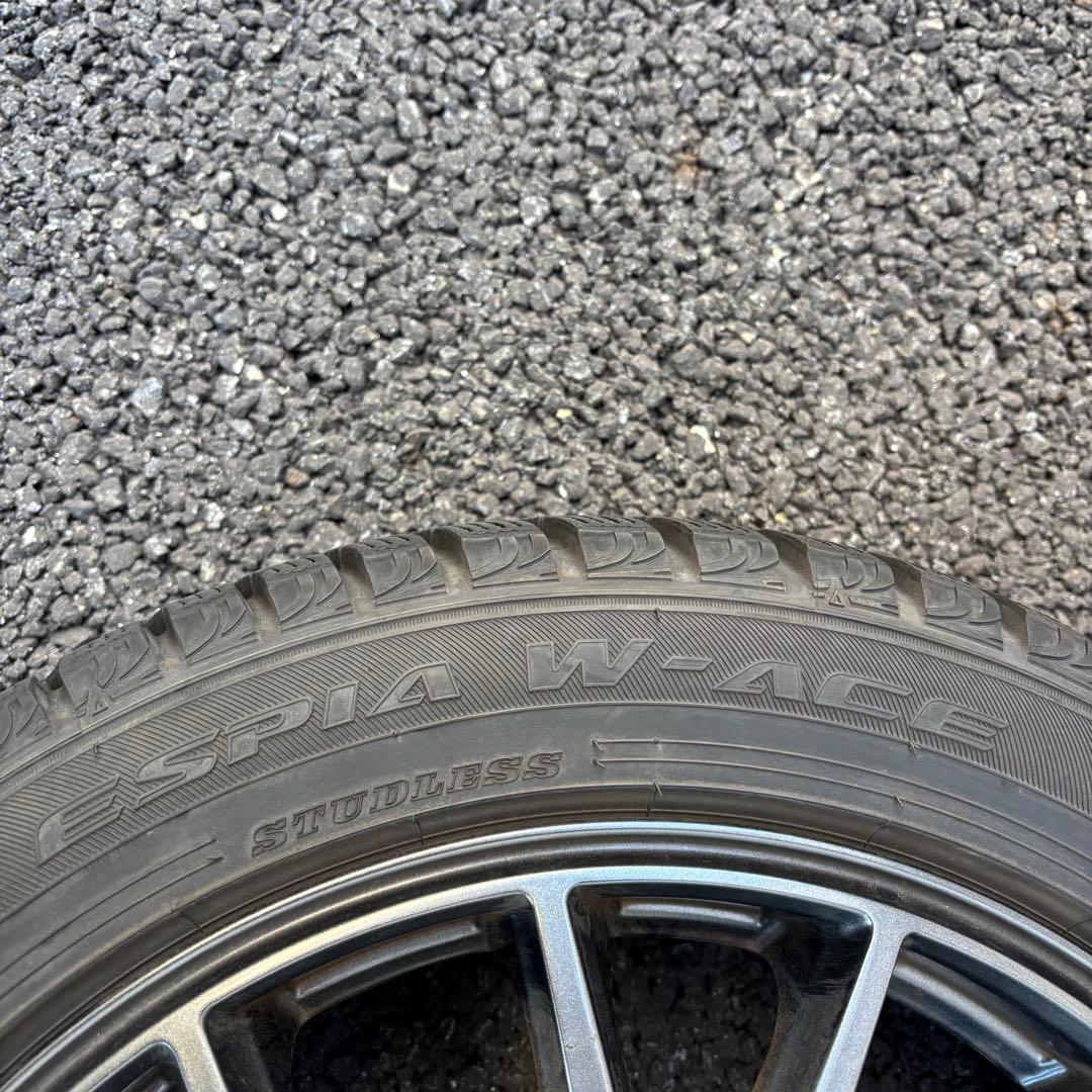 ファルケンESPIA 215/50R17 スタッドレスタイヤホイール4本セット