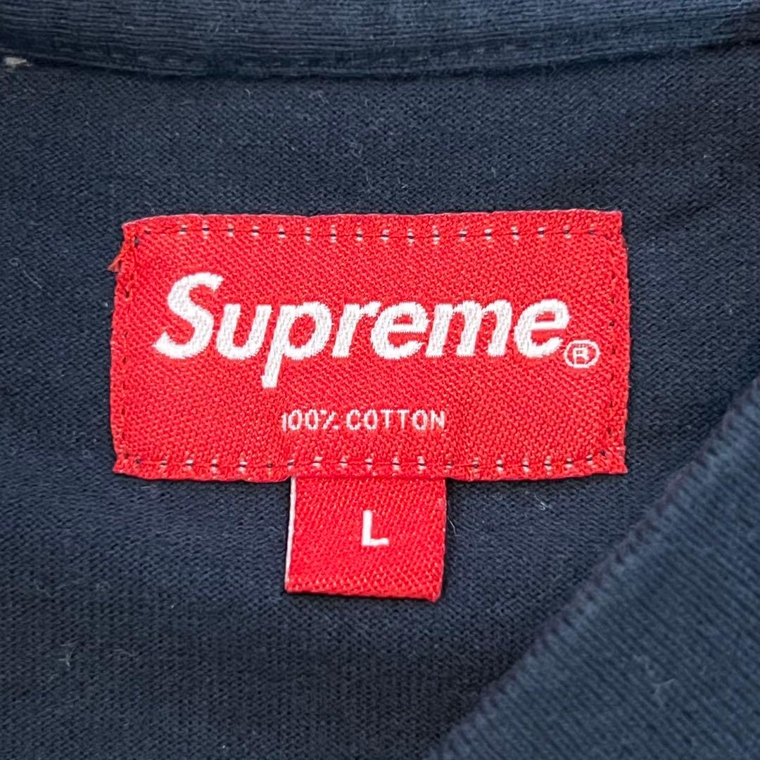 Supreme 18awReflectiveSmallBoxTee サイズ L