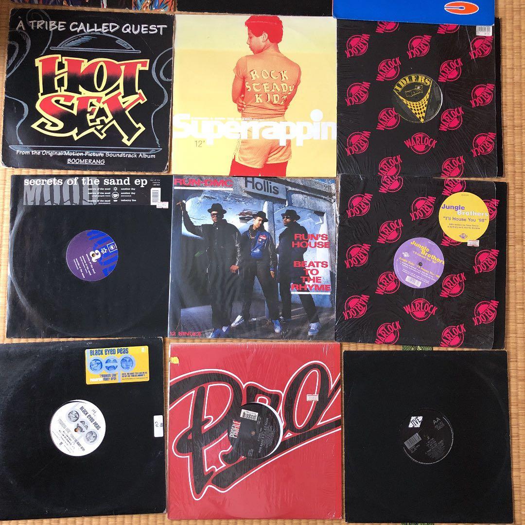 80s-90s hip hop レコード 12枚