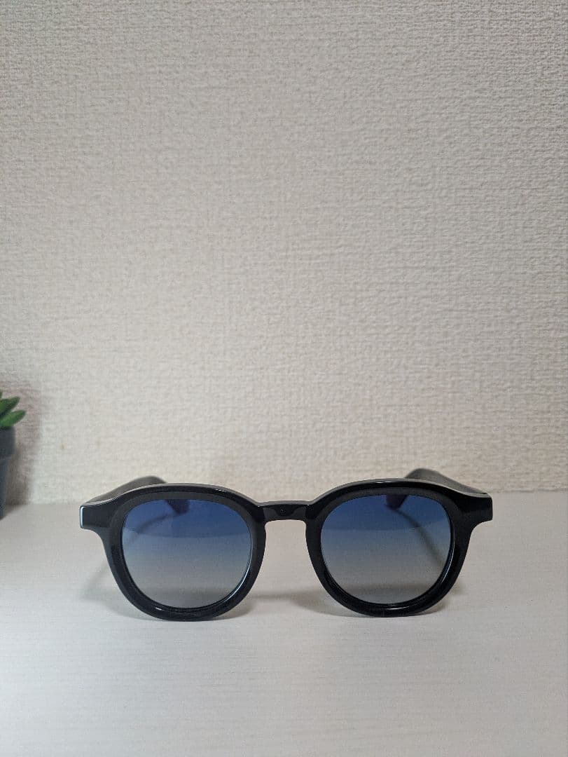 新品未使用 MOSCOT DAHVEN サングラス ブラック×ブルー
