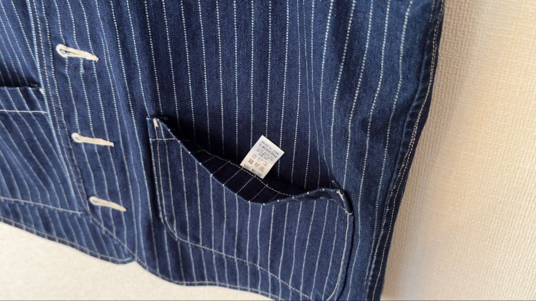 PHERROWS ストライプ ベスト size 40