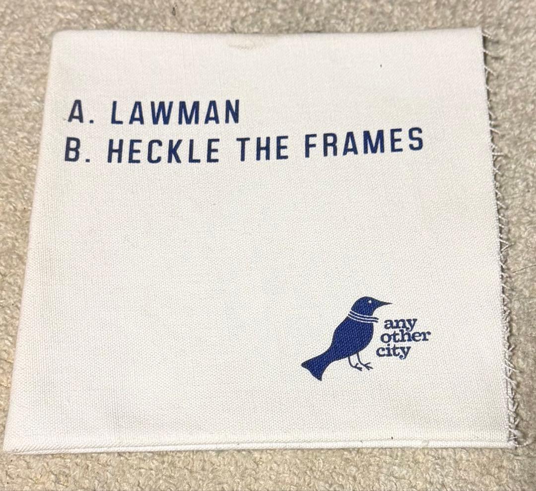 GIRL BAND LAWMAN/HECKLE THE FRAMES 7インチ
