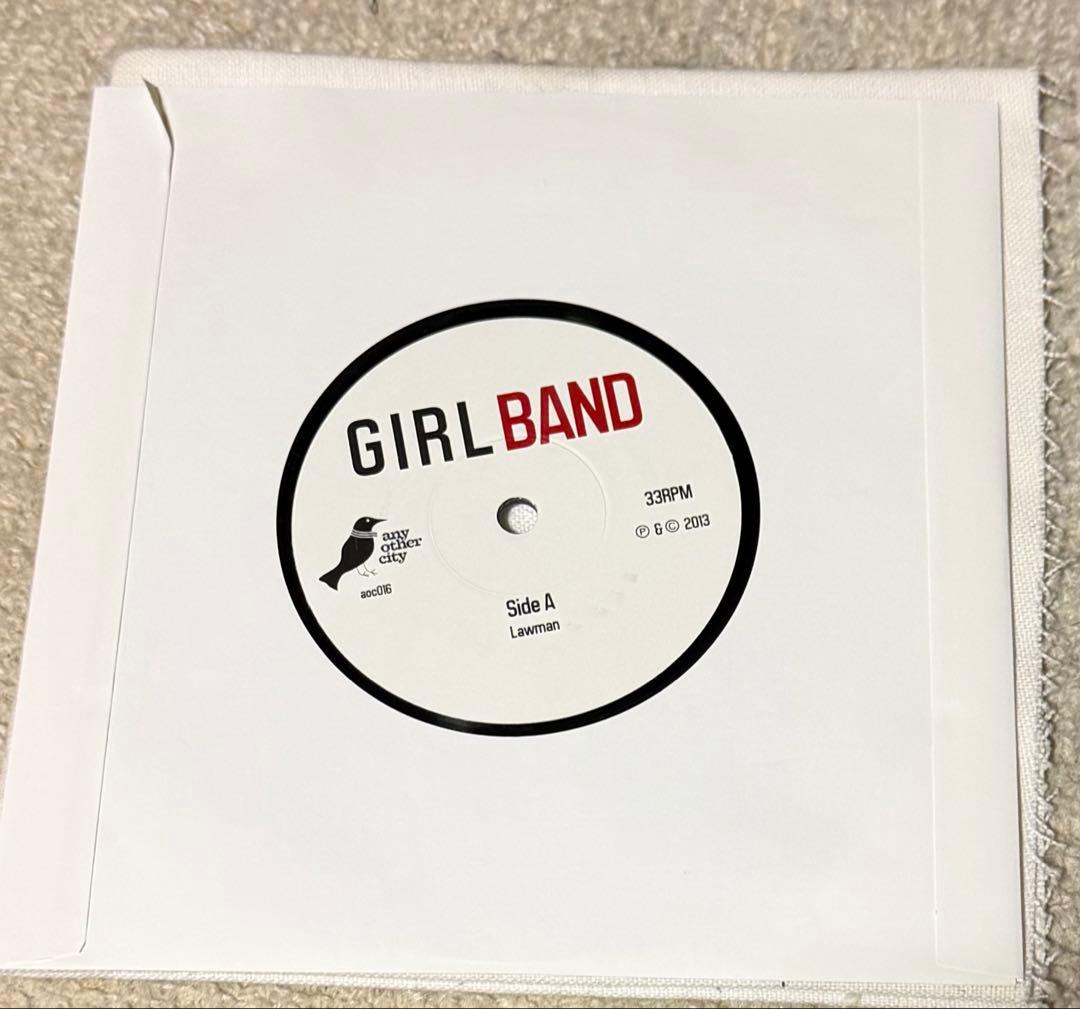 GIRL BAND LAWMAN/HECKLE THE FRAMES 7インチ