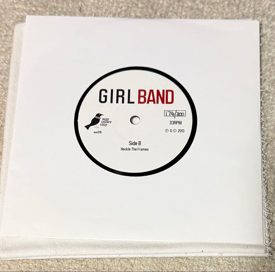 GIRL BAND LAWMAN/HECKLE THE FRAMES 7インチ