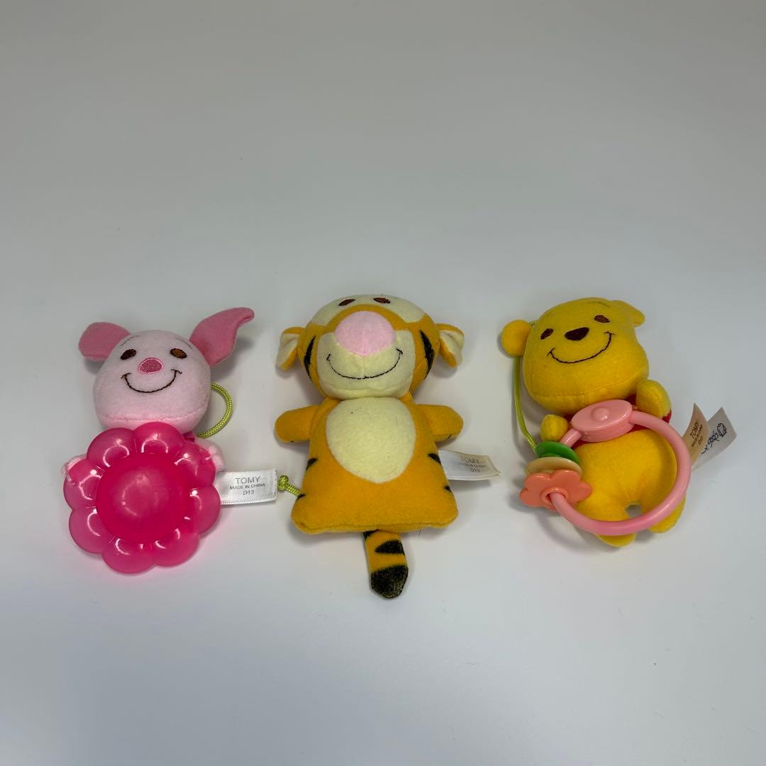 【完品】くまのプーさん6WAYジムにへんしんメリー ベビージム プーメリー電池付