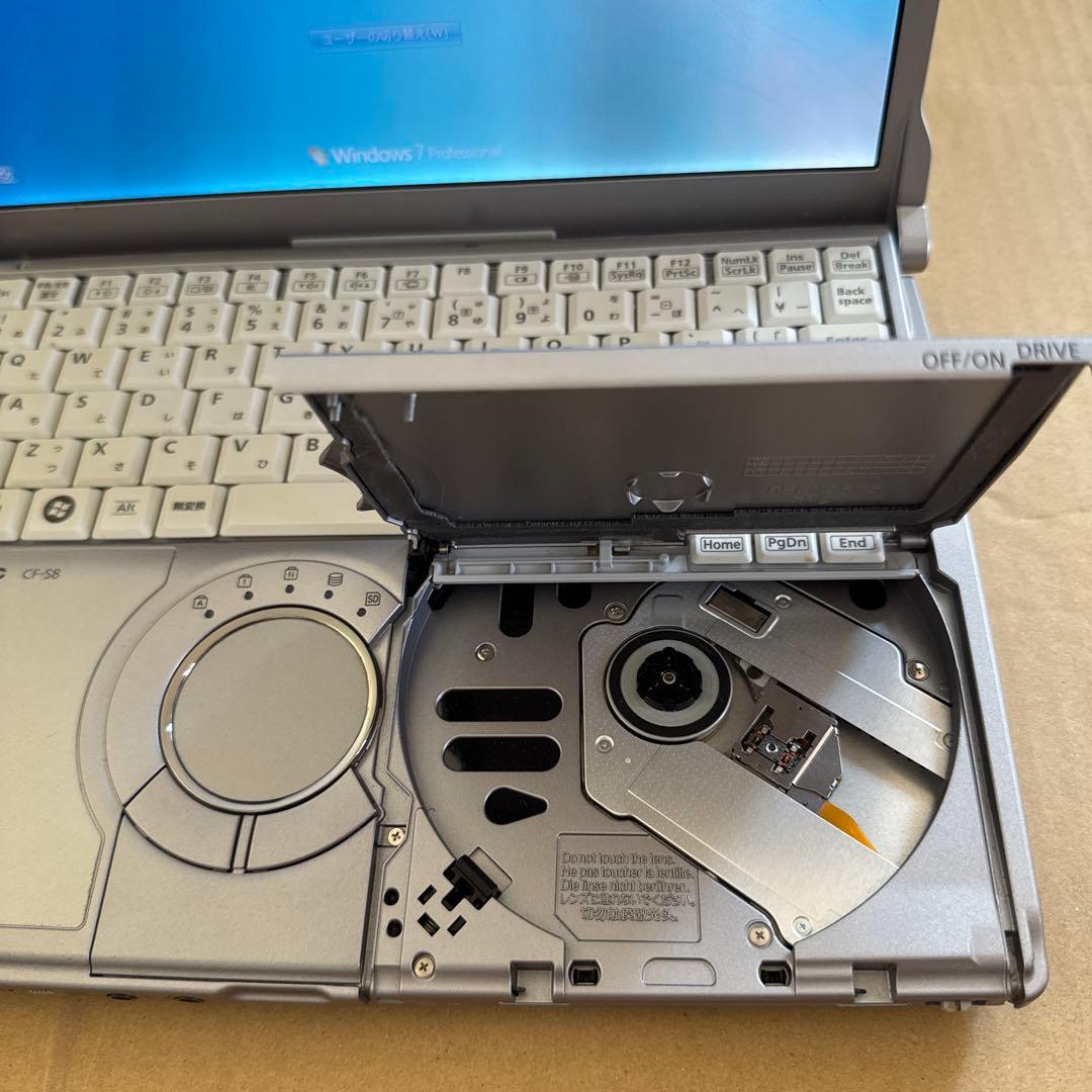 Panasonic CF-S8 ノートPC Windows 7