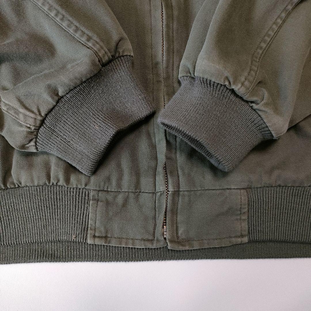 90s l.l.bean MA-1型 コットンツイルブルゾン オリーブ