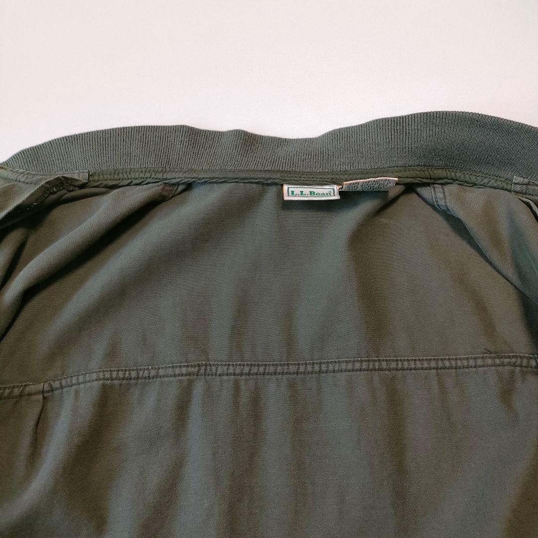 90s l.l.bean MA-1型 コットンツイルブルゾン オリーブ
