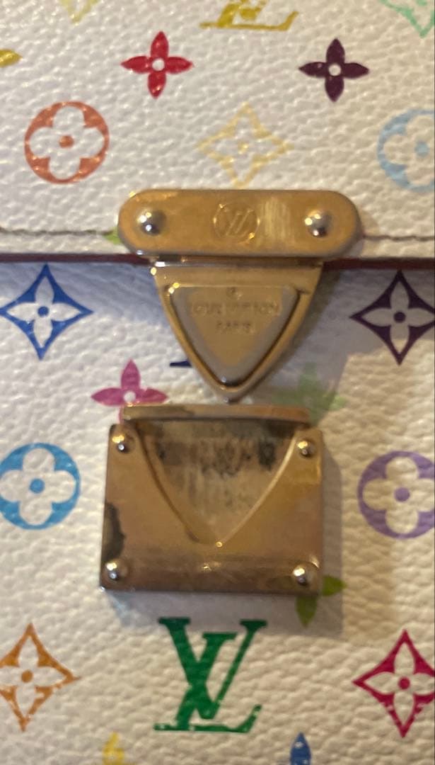ノ*エ様 Louis Vuitton マルチカラー 三つ折り財布