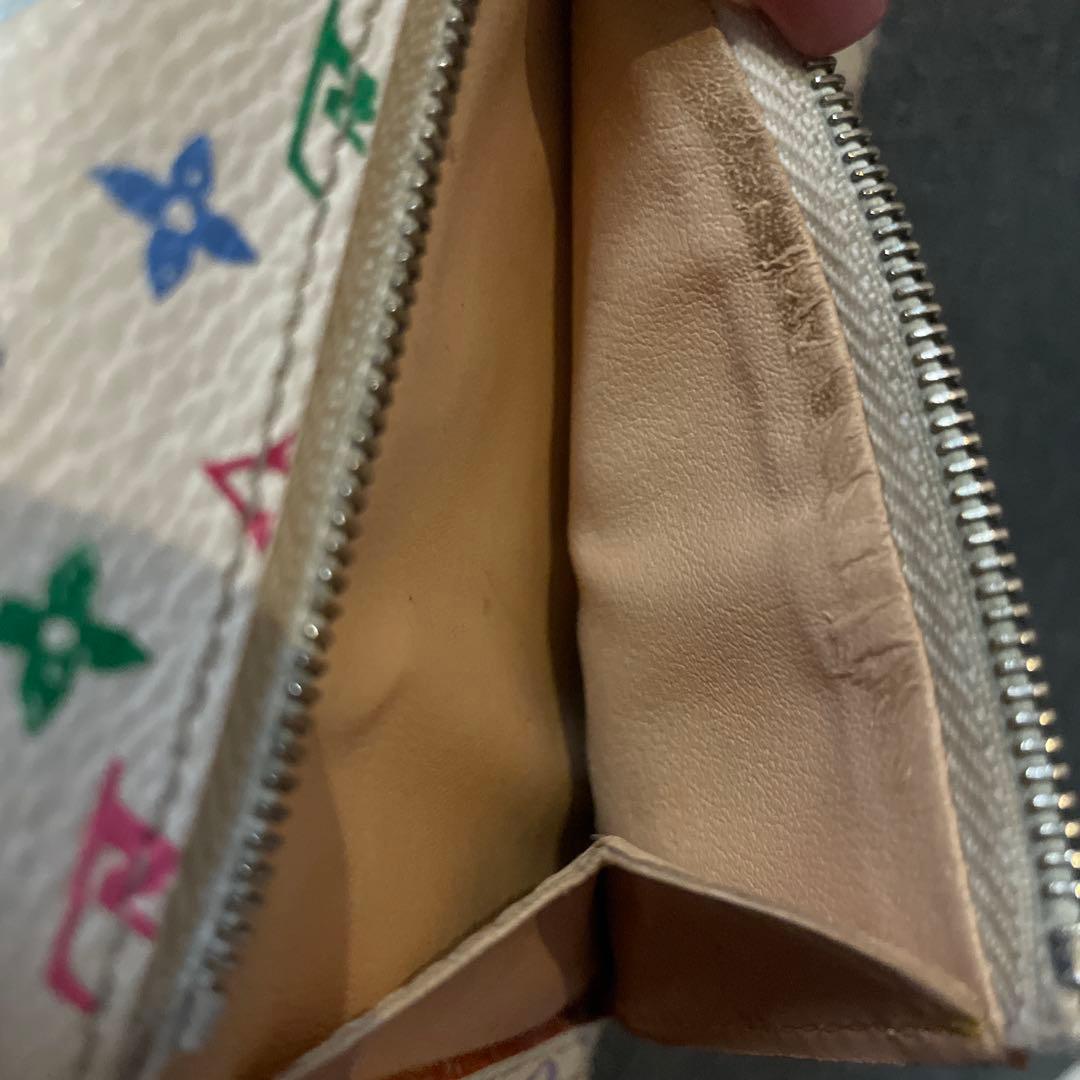 ノ*エ様 Louis Vuitton マルチカラー 三つ折り財布