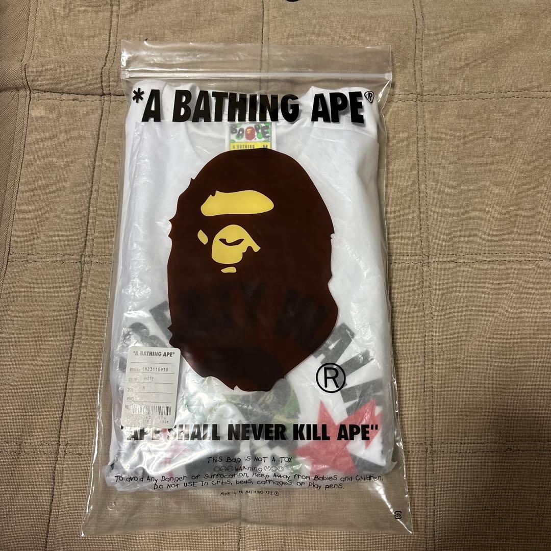A BATHING APE Camo Ape Head Tシャツ M