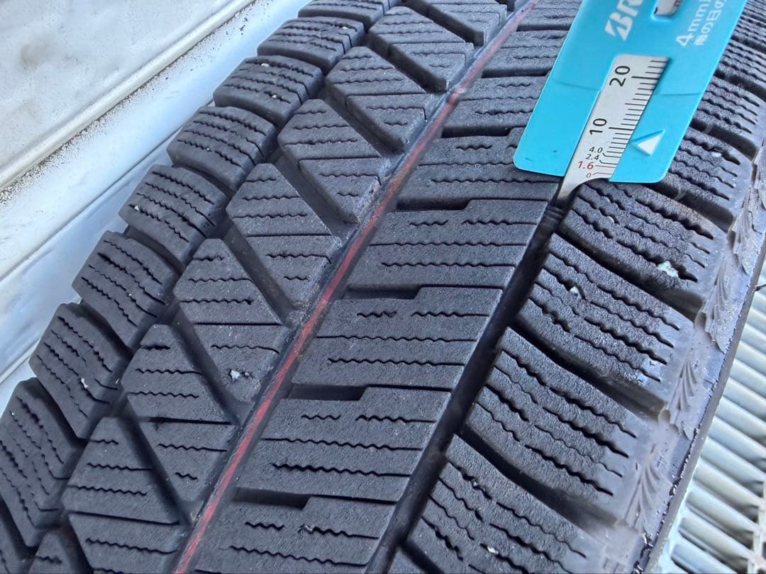 ブリザック VRX3 冬タイヤ 155/65R14 4本中古