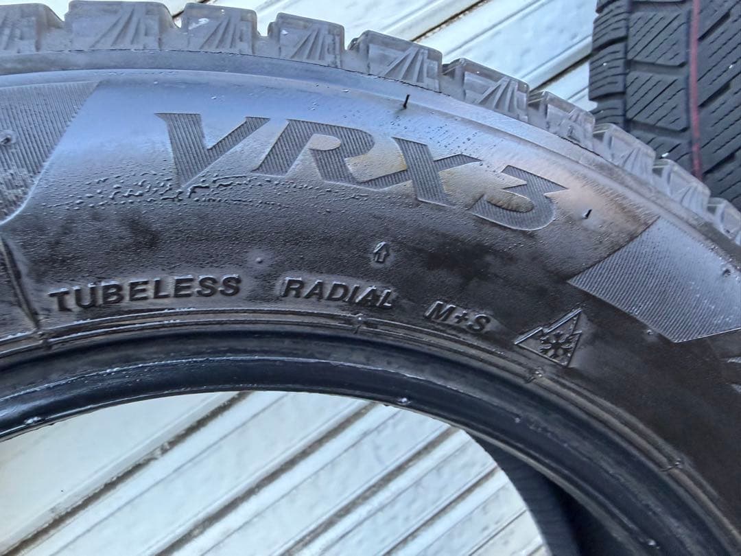 ブリザック VRX3 冬タイヤ 155/65R14 4本中古