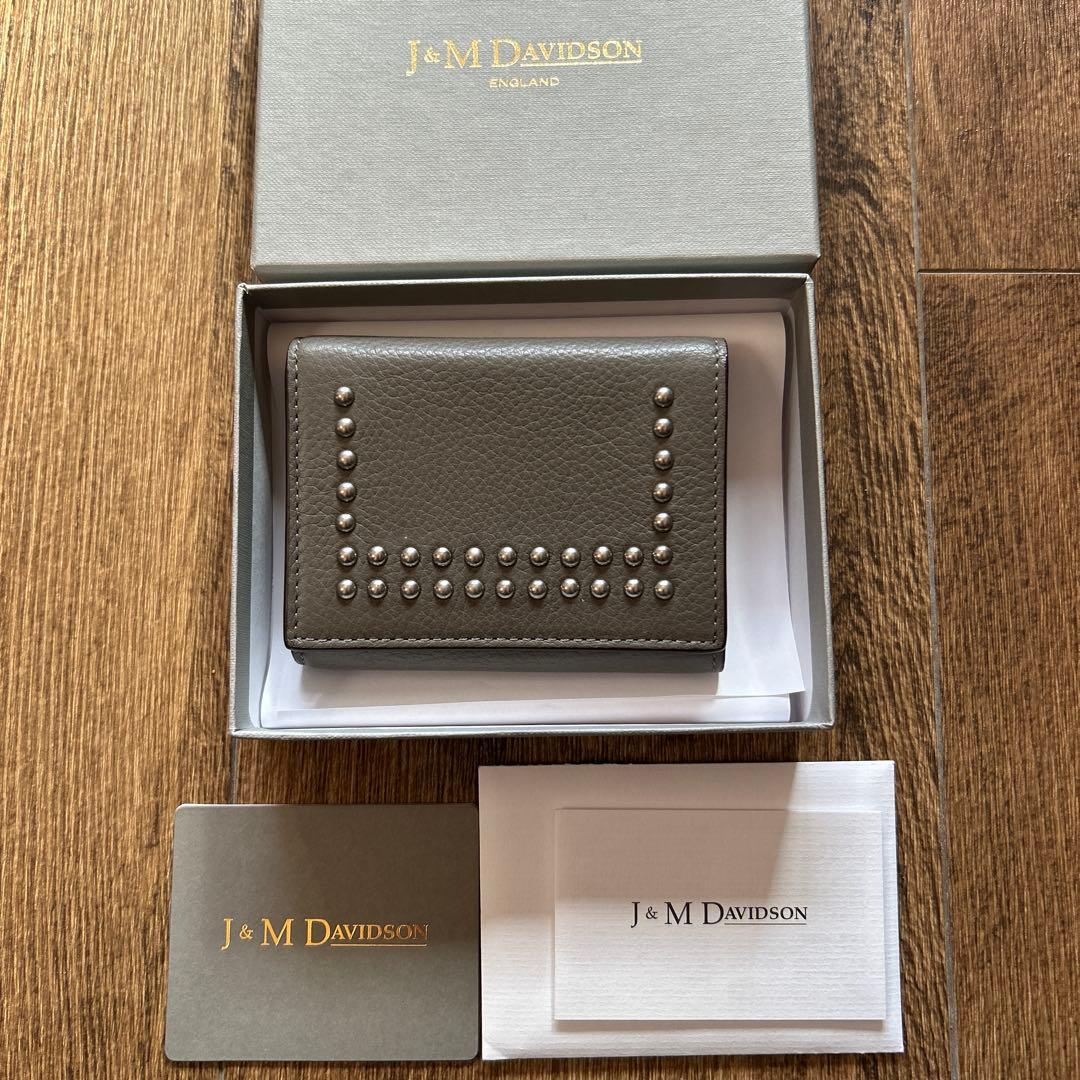 最終値下げ 未使用 j&mDAVIDSON 三つ折り財布