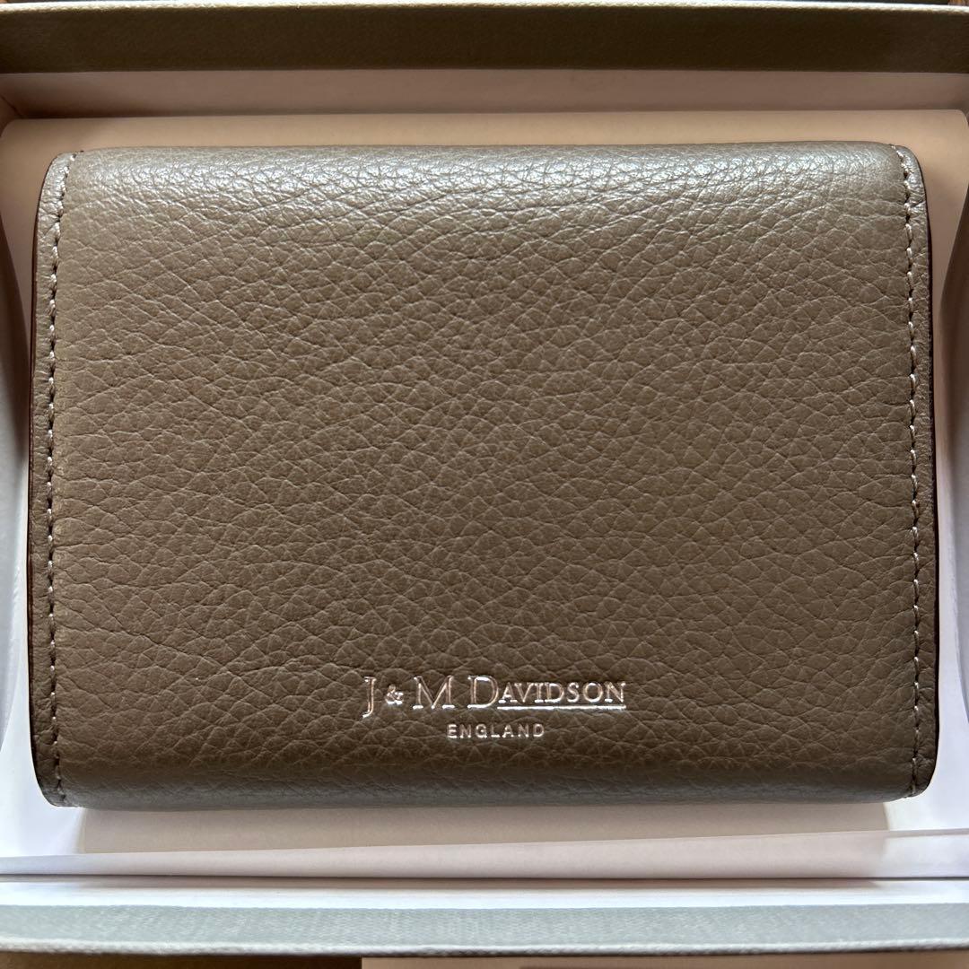 最終値下げ 未使用 j&mDAVIDSON 三つ折り財布