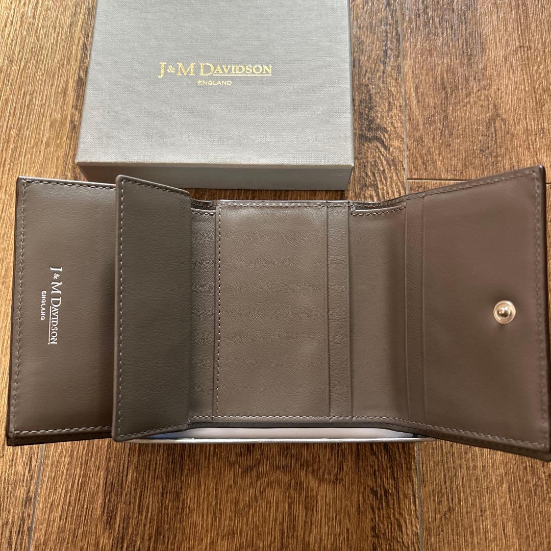 最終値下げ 未使用 j&mDAVIDSON 三つ折り財布