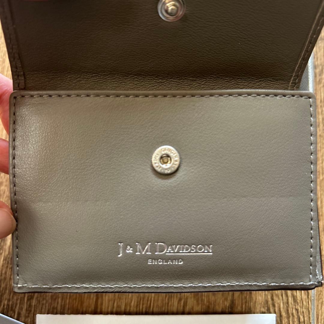 最終値下げ 未使用 j&mDAVIDSON 三つ折り財布
