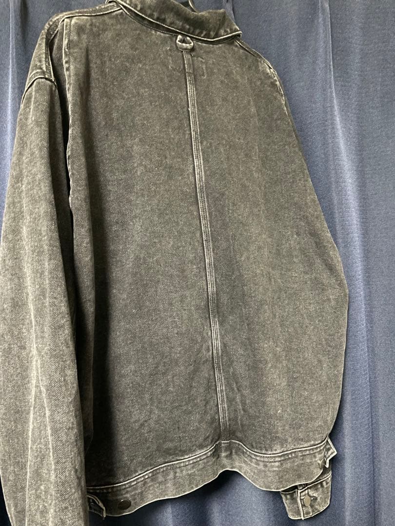 Carhartt ダークグレーカバーオール L