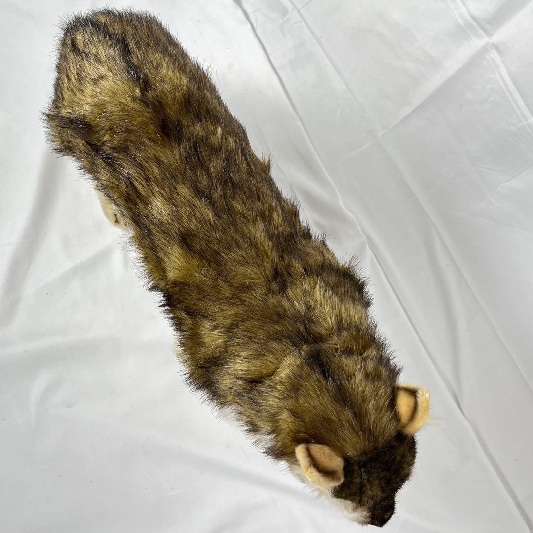 HANSA ハンサ ウルフ オオカミ ぬいぐるみ リアル 大きめ 自立