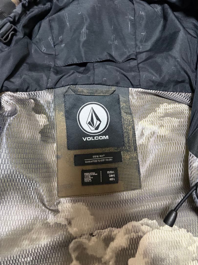 １*９様 volcom GORE-TEX スノーボードウェア　スノージャケット