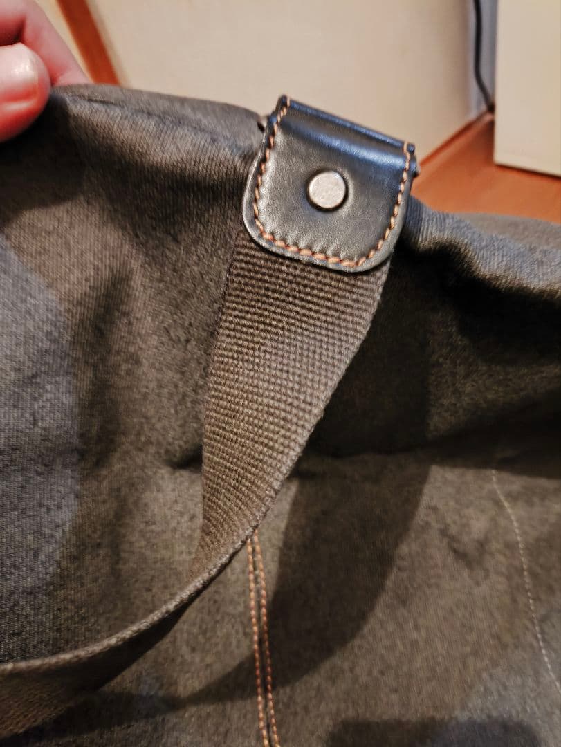 レア　美品dunhill ダークグレー ボストンバッグ