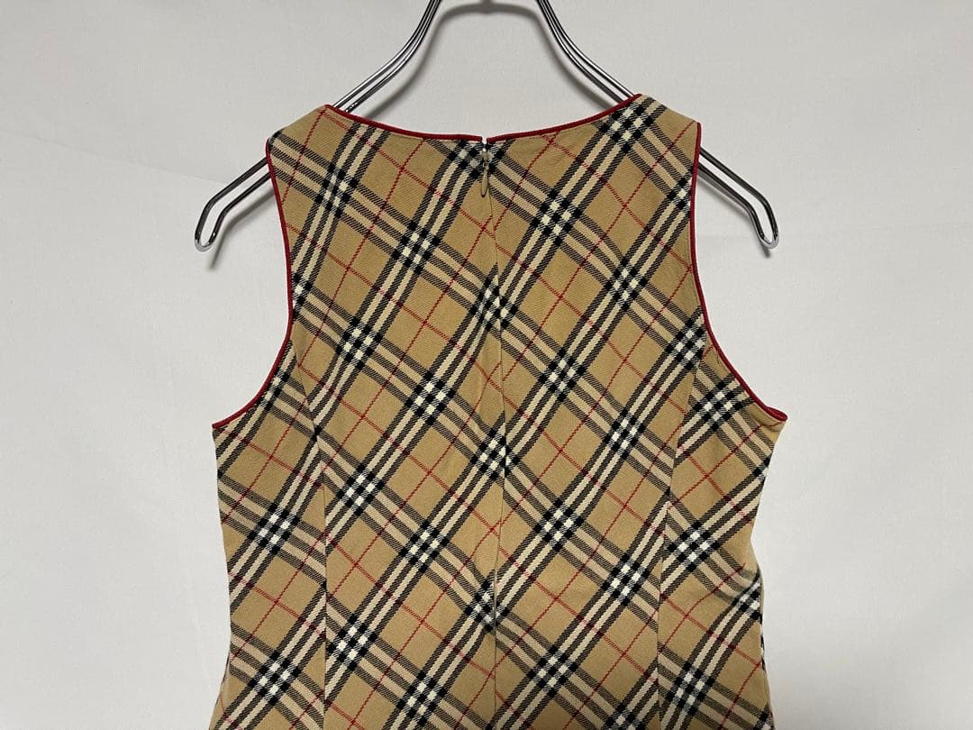★BURBERRY BLUE LABEL★ノースリーブ ワンピース★ノバチェック