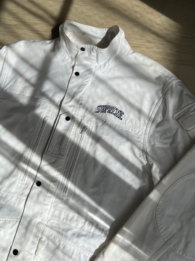 Supreme 18SS フィールドジャケット M ホワイト