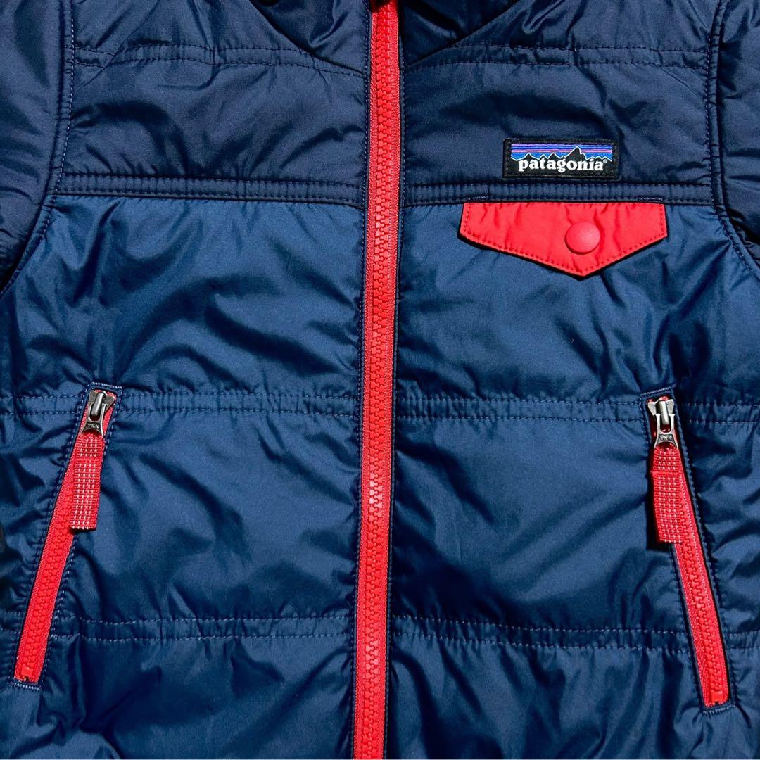Patagonia パタゴニア　リバーシブル　2T アウター ボア　紺　ダウン