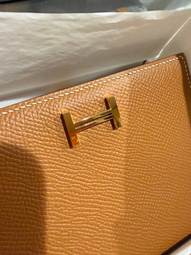HERMES べアンコンパクトゴールド 新品未使用
