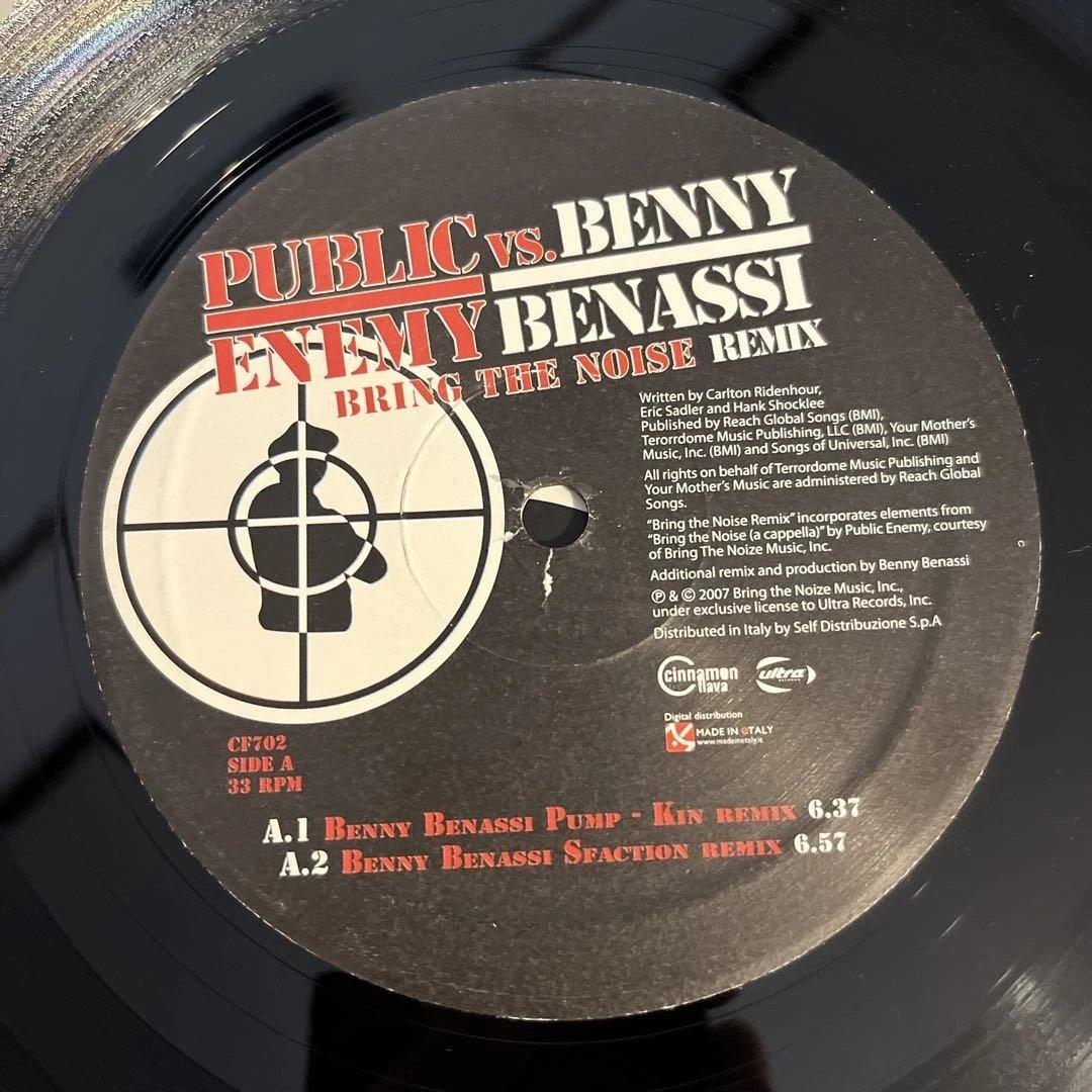 洋楽 Public Enemy vs. Benny Benassi