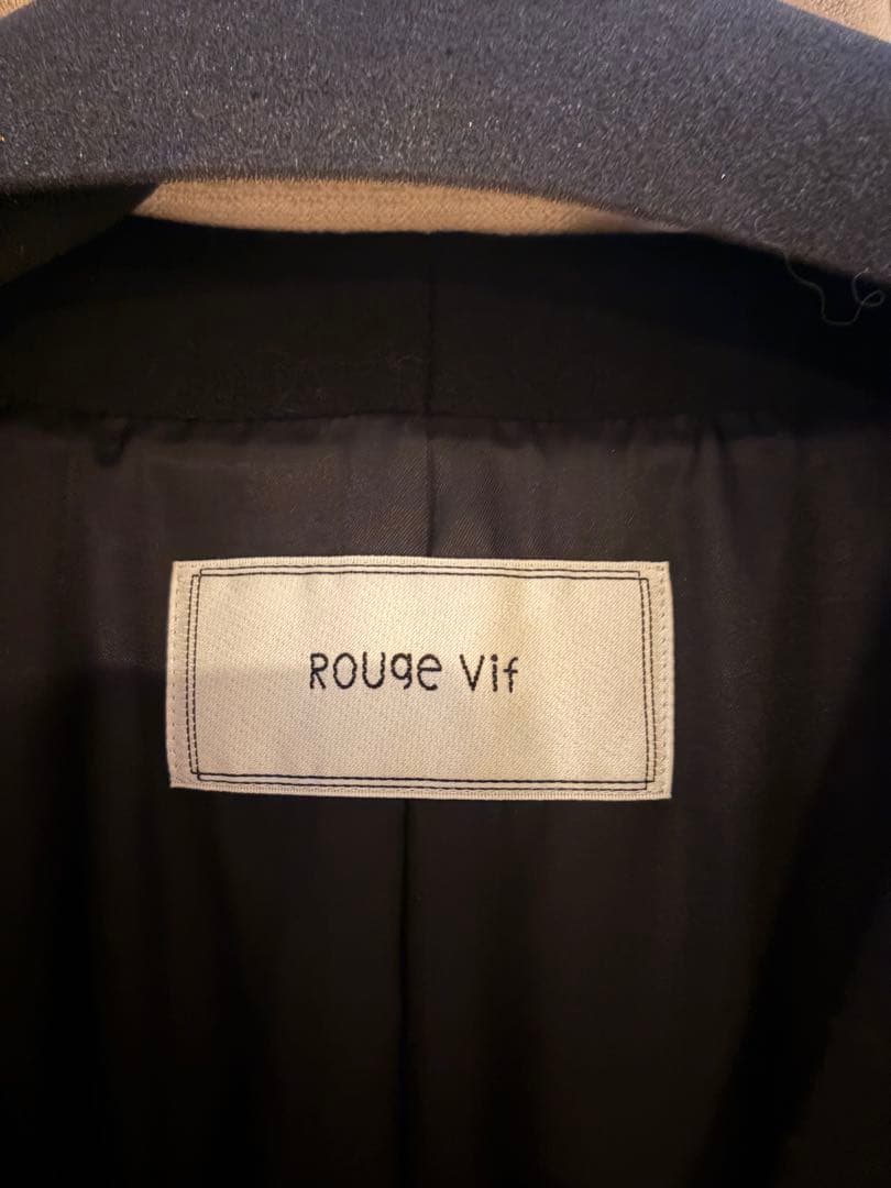 【新品、未使用】Rouge vif la cle ノーカラーコート