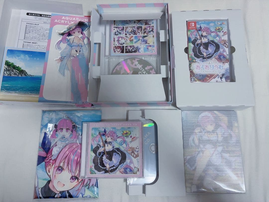あくありうむ。完全生産限定版　湊あくあ　ホロライブ　未開封