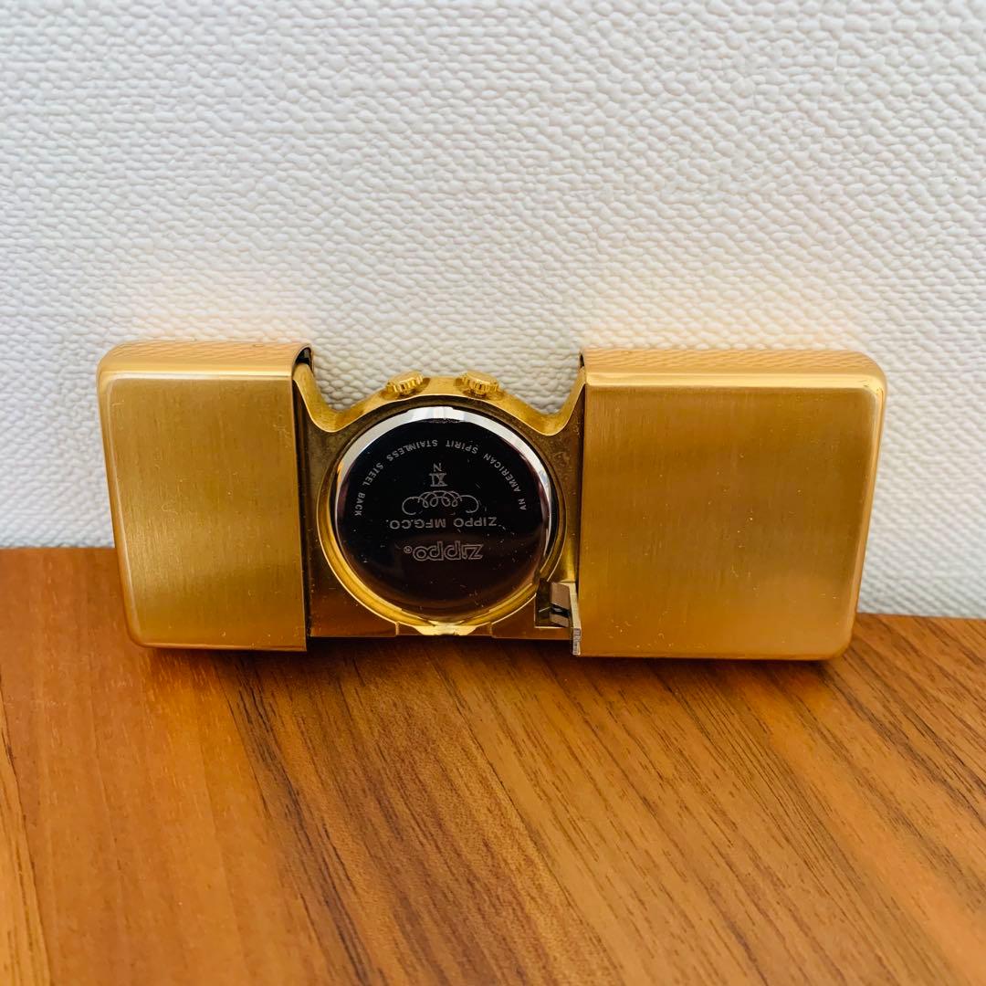 美品 ZIPPO CLOCK ジッボ 時計 アンティーク インテリア キレイ