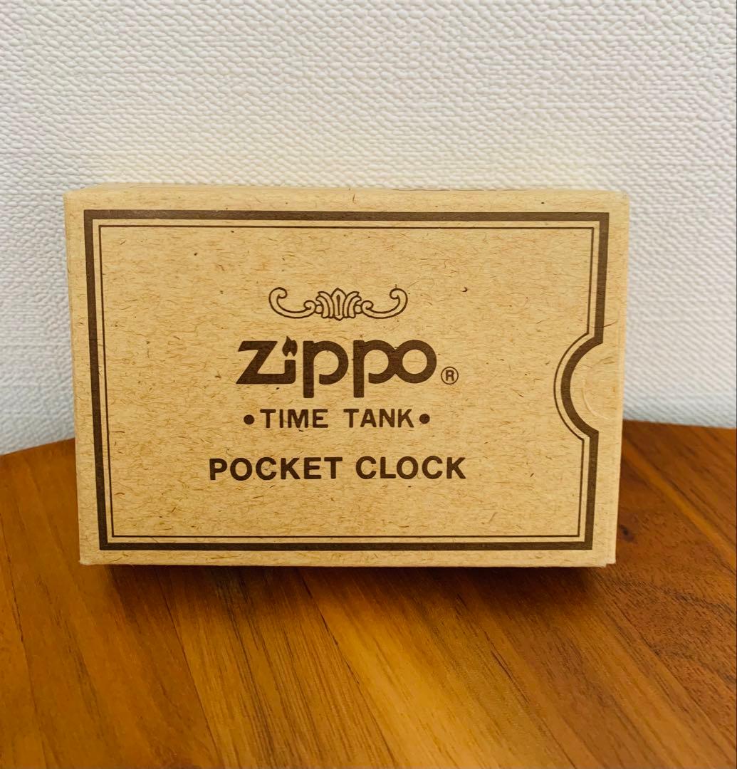 美品 ZIPPO CLOCK ジッボ 時計 アンティーク インテリア キレイ