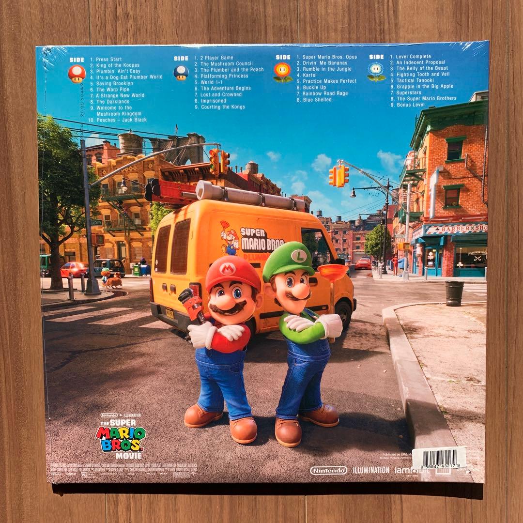 THE SUPER MARIO BROS. MOVIE 輸入盤レコード