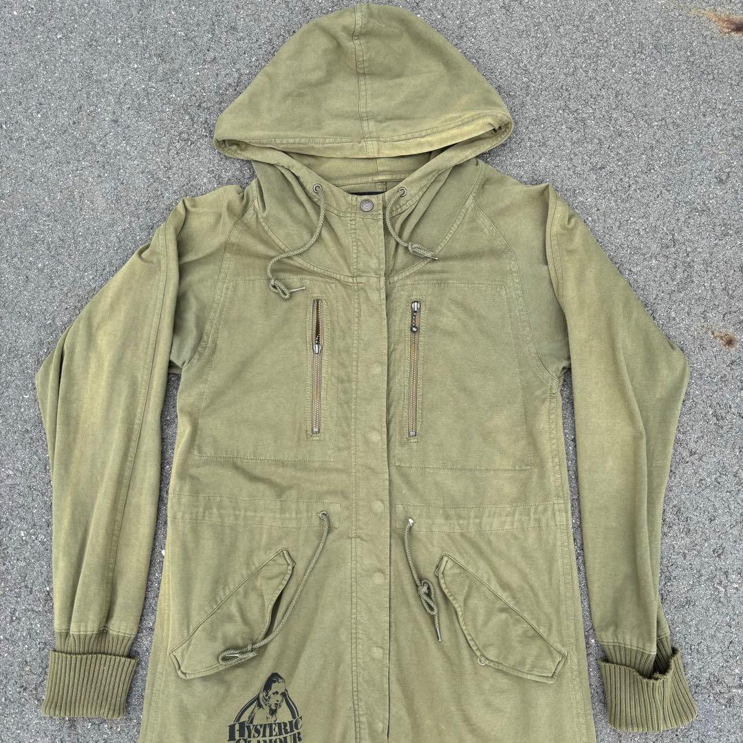 ジャケット・アウター HYSTERIC GLAMOUR military mod coat