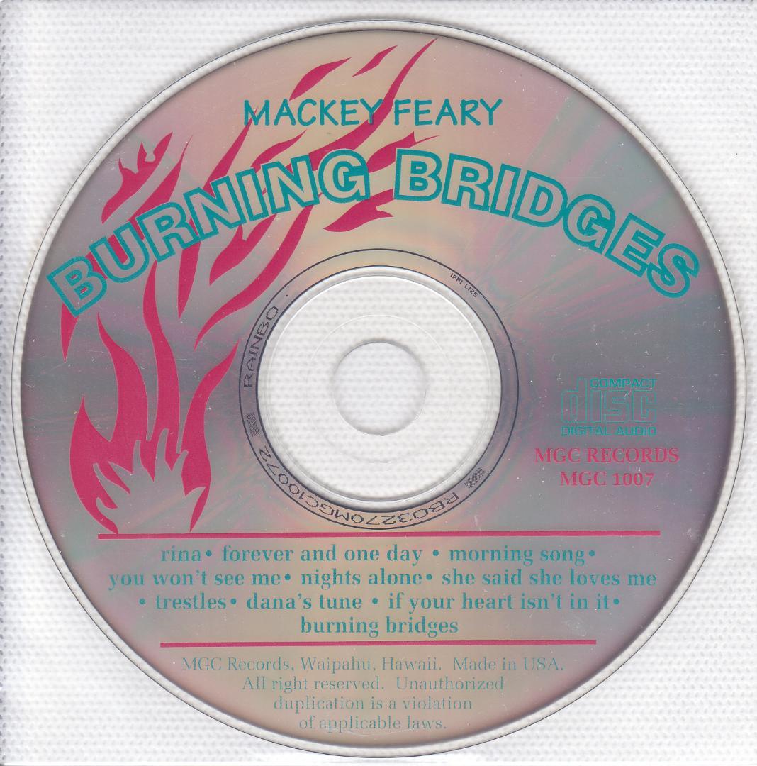 洋楽 Mackey Feary / Burning Bridges / '1994