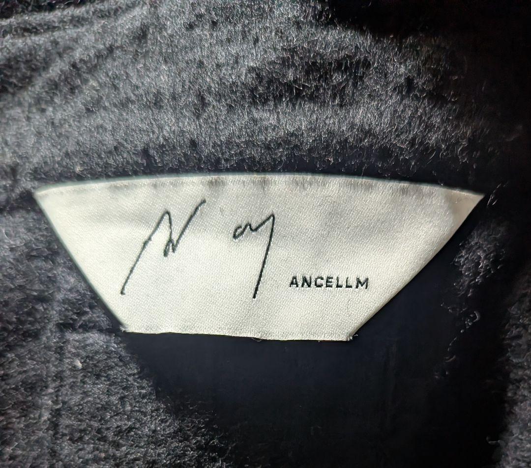 ジャケット・アウター ANCELLM PILLING WOOL DOUBLE BLOUSON BK 2