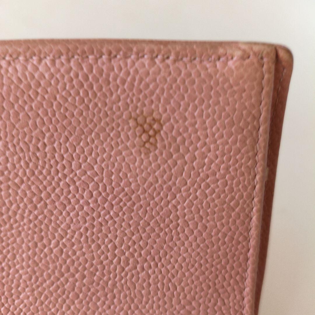 CHANEL ブラウン 二つ折り財布